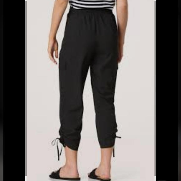 Black Cargo Pants - Picture 2 of 8